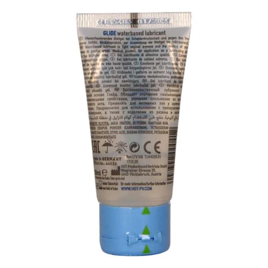 HOT - GLIDE LIQUID PLEASURE LUBRIFICANTE À BASE DE ÁGUA 30 ML - Image 2