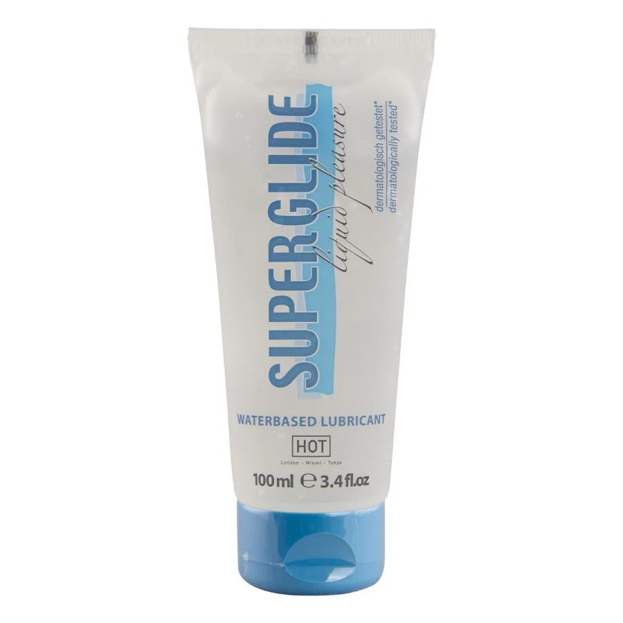 HOT - SUPERGLIDE LUBRIFICANTE À BASE DE ÁGUA 100 ML