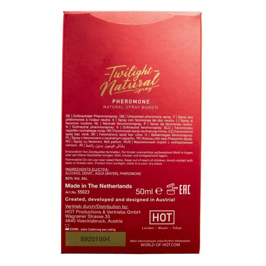 HOT - TWILIGHT PHEROMONE NATURAL MULHERES 50 ML - Image 4