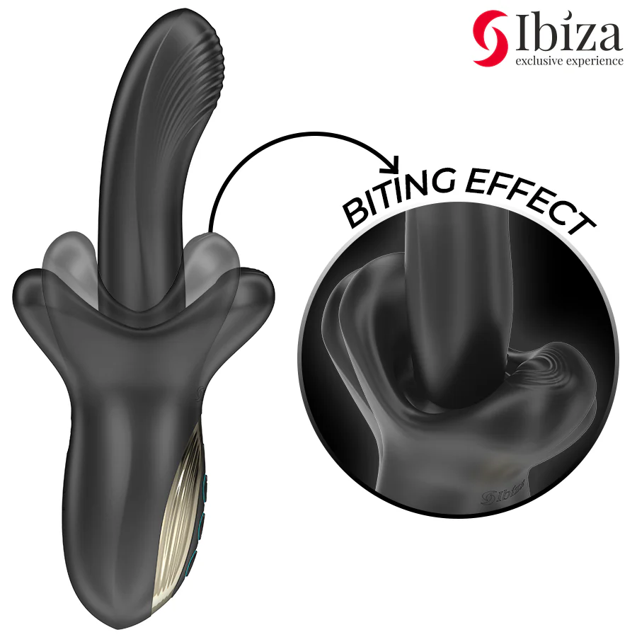 IBIZA - VIBRADOR PODEROSO COM EFEITO DE IMPULSÃO E MORDIDA - Image 2