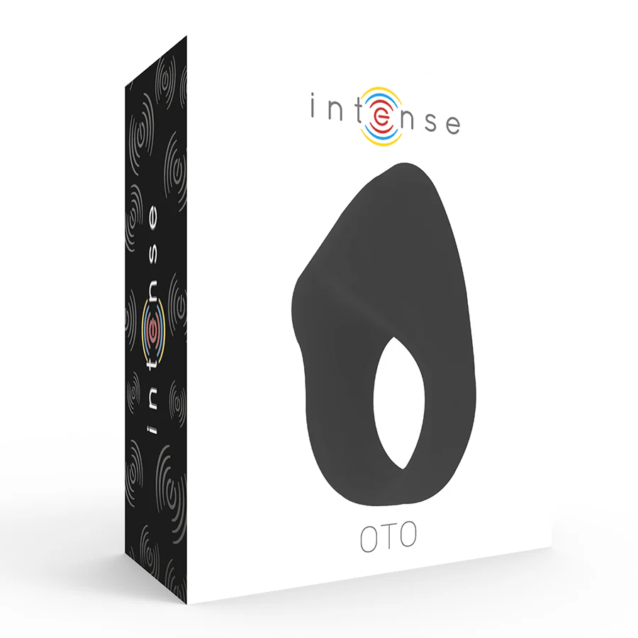 INTENSE - ANEL VIBRADOR RECARREGVEL OTO PRETO - Image 5