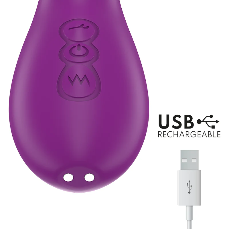 INTENSE - ATENEO VIBRADOR MULTIFUNO RECARREGVEL 7 VIBRAÕES COM LÍNGUA OSCILANTE E SUCO ROXA - Image 6