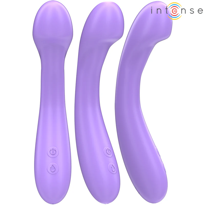 INTENSE - BECKY VIBRADOR 19 CM AQUECÍVEL 7 VIBRAÇÕES ROXO - Image 14