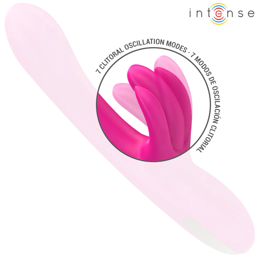INTENSE - BRITNEY MULTIFUNCIONAL RABBIT VIBRADOR 23 CM ROSA - Image 5