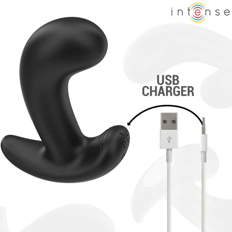 INTENSE - CHANDLER ANAL PLUG 10 VIBRAÇÕES PRETO CONTROLE REMOTO - Image 6