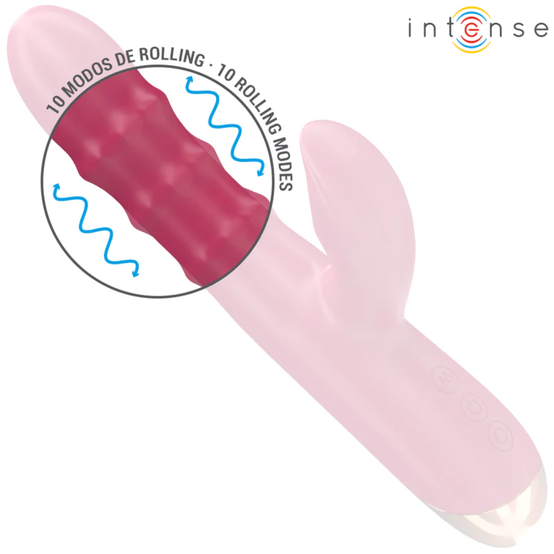 INTENSE - CHLOE MULTIFUNCIONAL VIBRADOR 3 EM 1 VERMELHO - Image 2