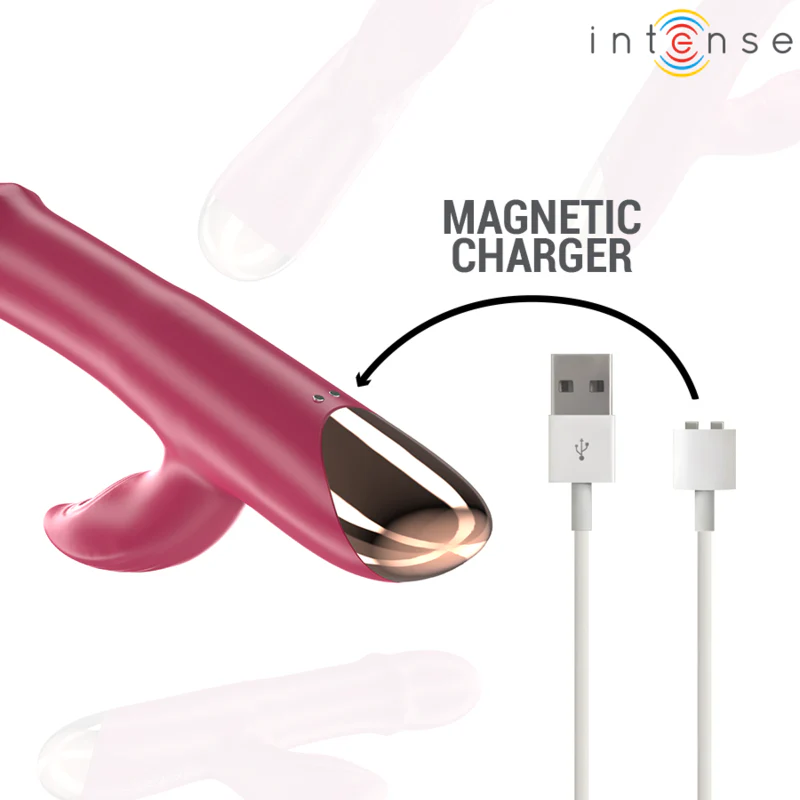 INTENSE - CHLOE VIBRADOR MULTIFUNCIONAL 3 EM 1 VERMELHO - Image 7