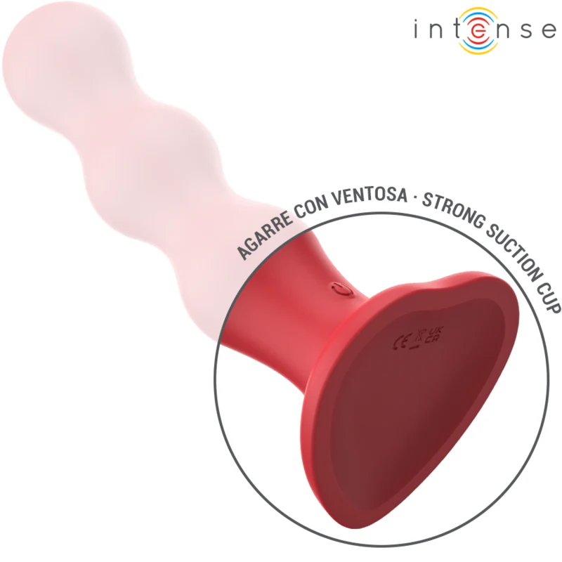 INTENSE - CODY VIBRADOR COM VENTOSA VERMELHO CONTROLE REMOTO - Image 6