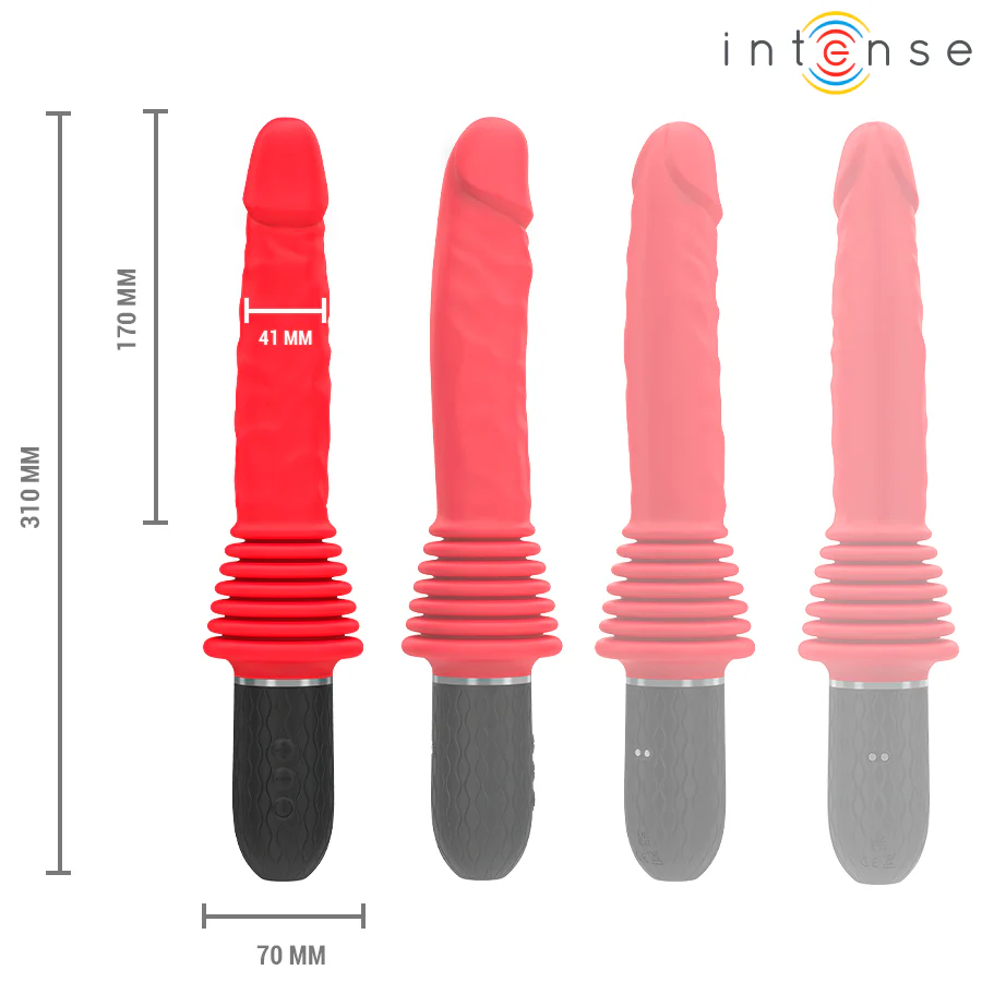 INTENSE - CYNTHIA VIBRADOR DE IMPULSO COM CONTROLE REMOTO E AQUECIMENTO - Image 7