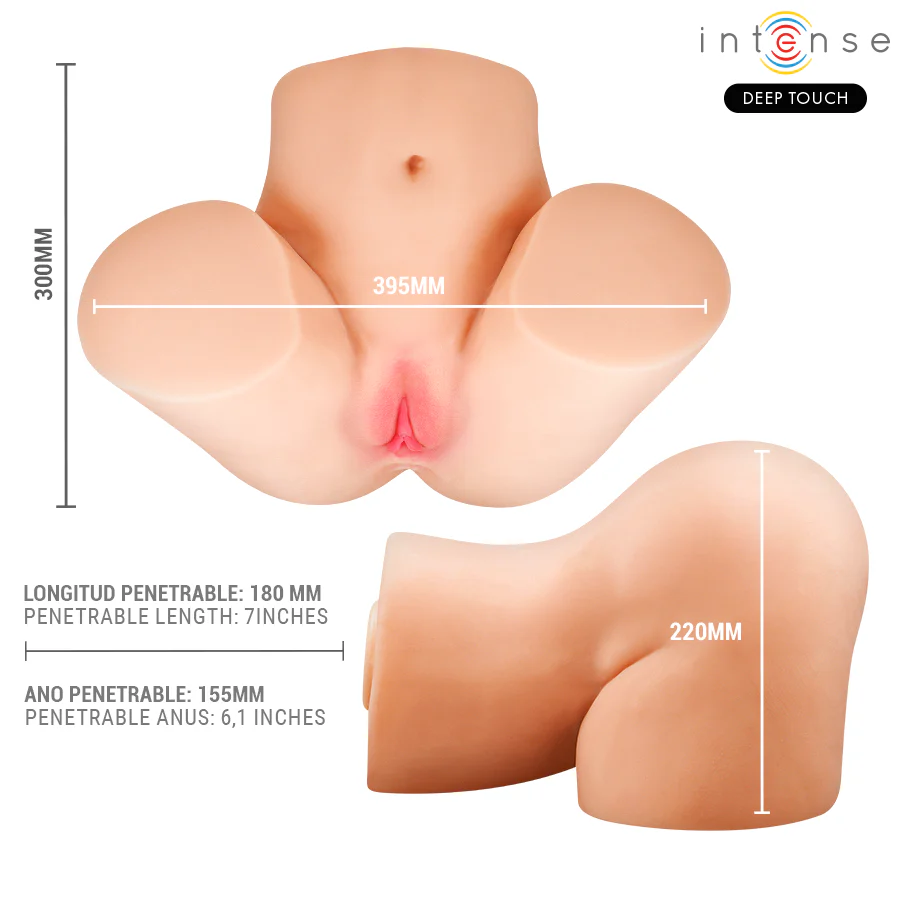 INTENSE DEEP TOUCH - MASTURBADOR JULIA COM SUCÇÃO VAGINAL REALISTA EFEITO DE CALOR E CONTROLE REMOTO - Image 6