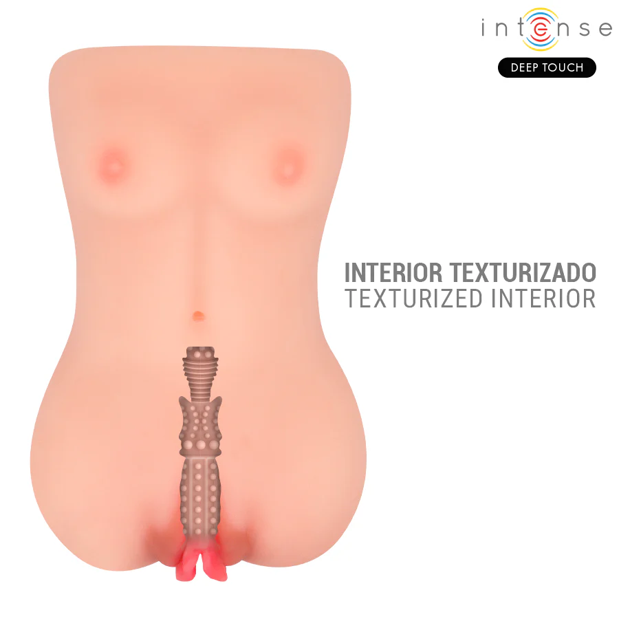 INTENSE DEEP TOUCH - MASTURBADOR VIBRATÓRIO E DE SUCÇÃO CATHERINE COM VOZ - Image 9