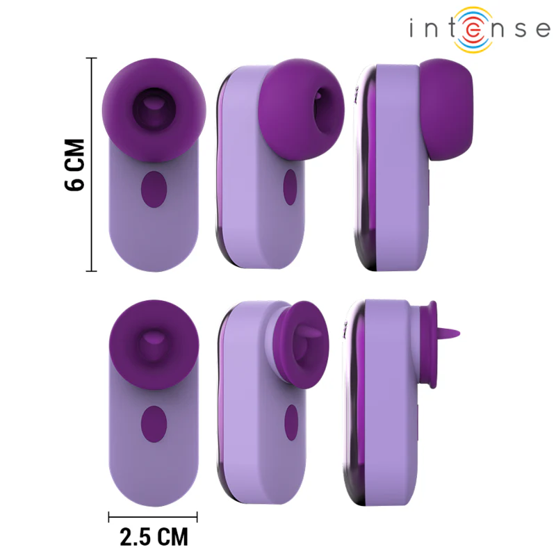 INTENSE - ESTIMULADOR DE CLITÓRIS SABRINA ROXO - Image 2