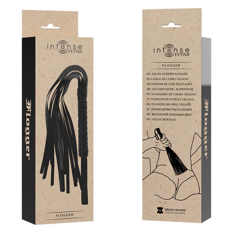 INTENSE - FETISH FLOGGER DE COURO VEGANO - Image 5