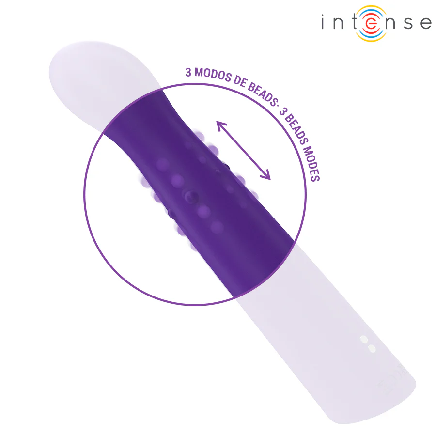 INTENSE - HELENA BEADS VIBRADOR WIGGLE UP & DOWN 13,5 CM - Image 4