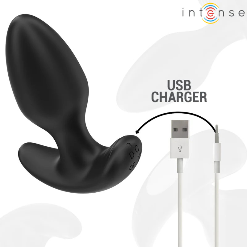INTENSE - JOEY ANAL PLUG 10 VIBRAÇÕES PRETO CONTROLE REMOTO - Image 6