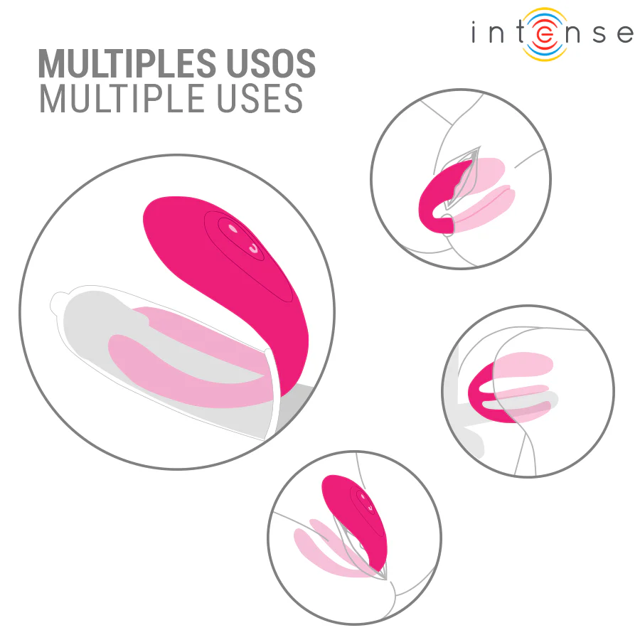 INTENSE - JULIA VIBRADOR DUPLO COM CONTROLE REMOTO - Image 7