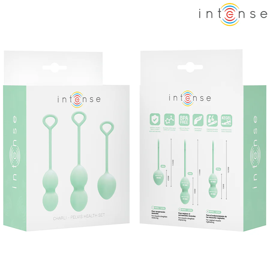 INTENSE - KIT CHARLI KEGEL BALL VERDE CLARO - Image 7