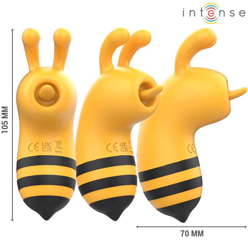 INTENSE - MAYA ESTIMULADOR BEE AMARELO/PRETO - Image 2