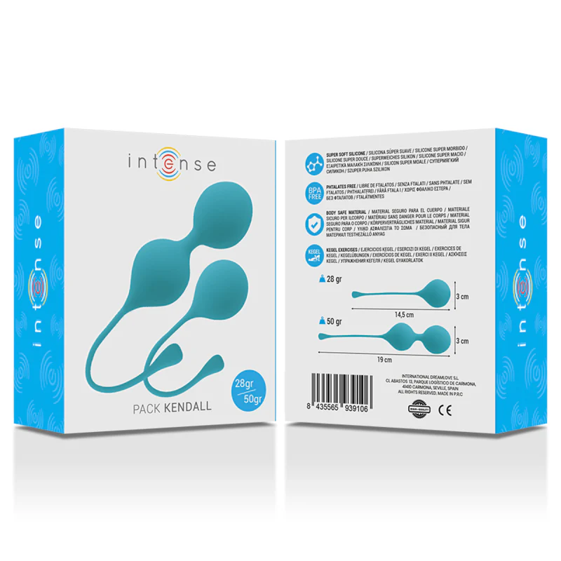 INTENSE - PACK BOLAS KEGEL KENDALL AZUL - Image 2