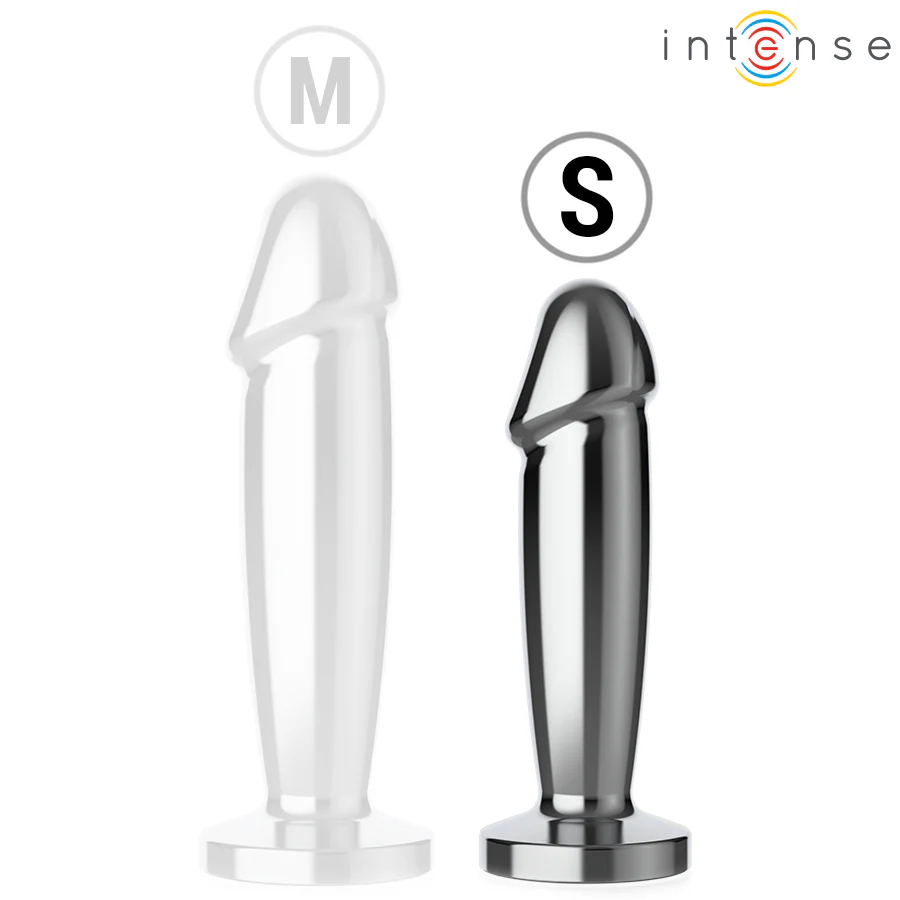 INTENSE - PLUG ANAL 10 VIBRAÇÕES DILDO DE METAL COM CONTROLE REMOTO S - Image 5