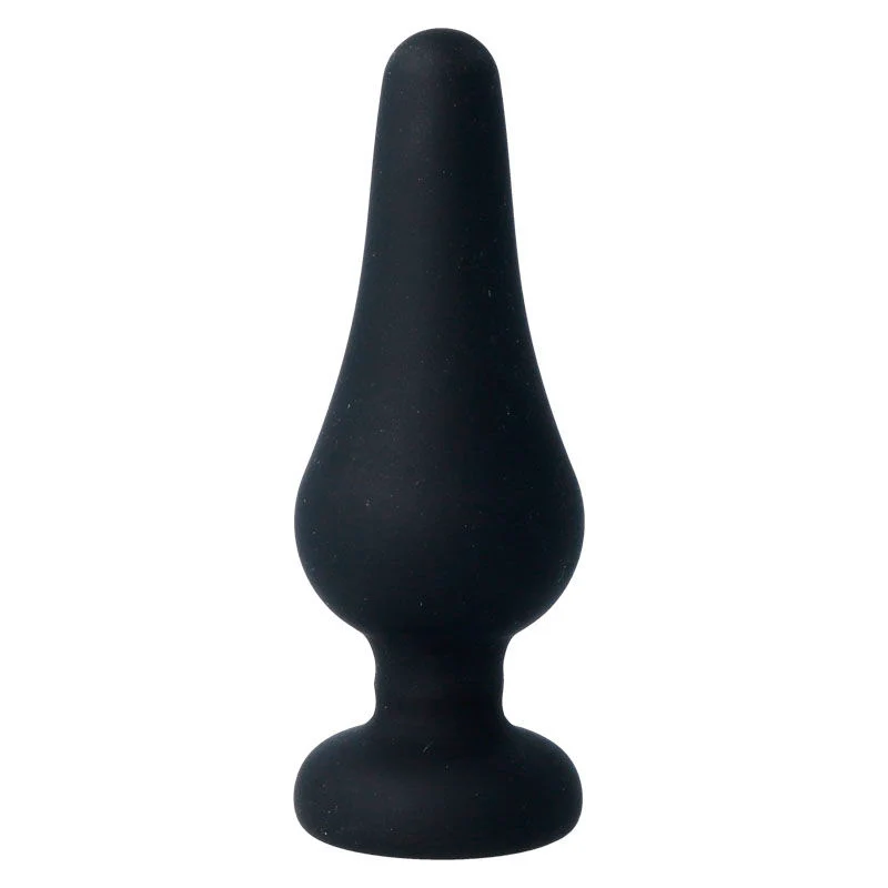 INTENSE - PLUG ANAL PIPO L SILICONE PRETO 13 CM - Image 3