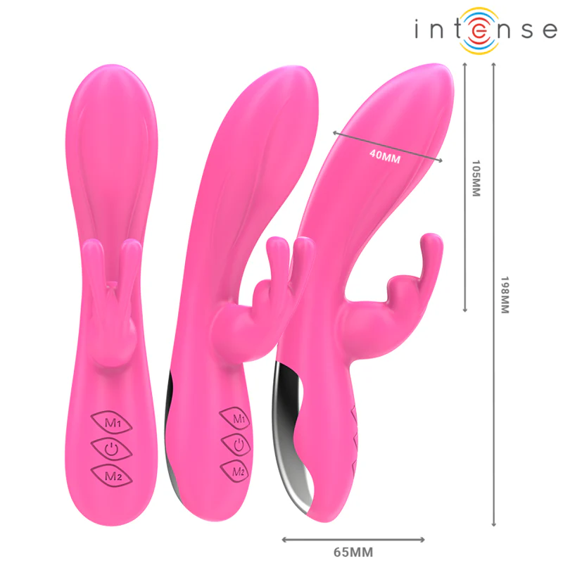 INTENSE - RANDALL RABBIT VIBRADOR 10 VIBRAÇÕES ROSA - Image 2