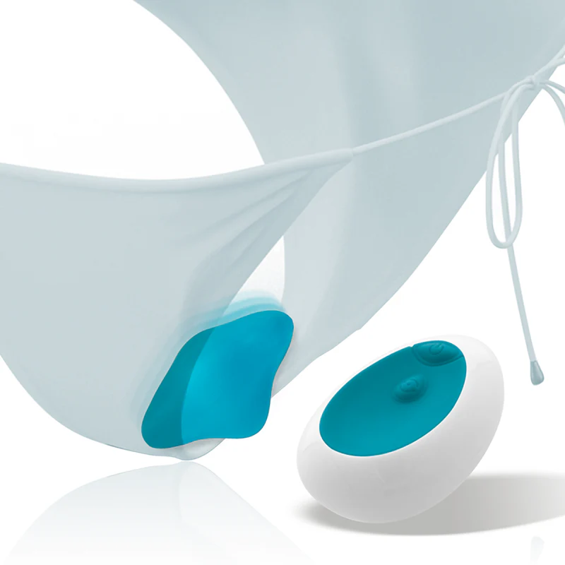 INTENSE - SAMANTHA PANTIE CONTROLE REMOTO AZUL - Image 2