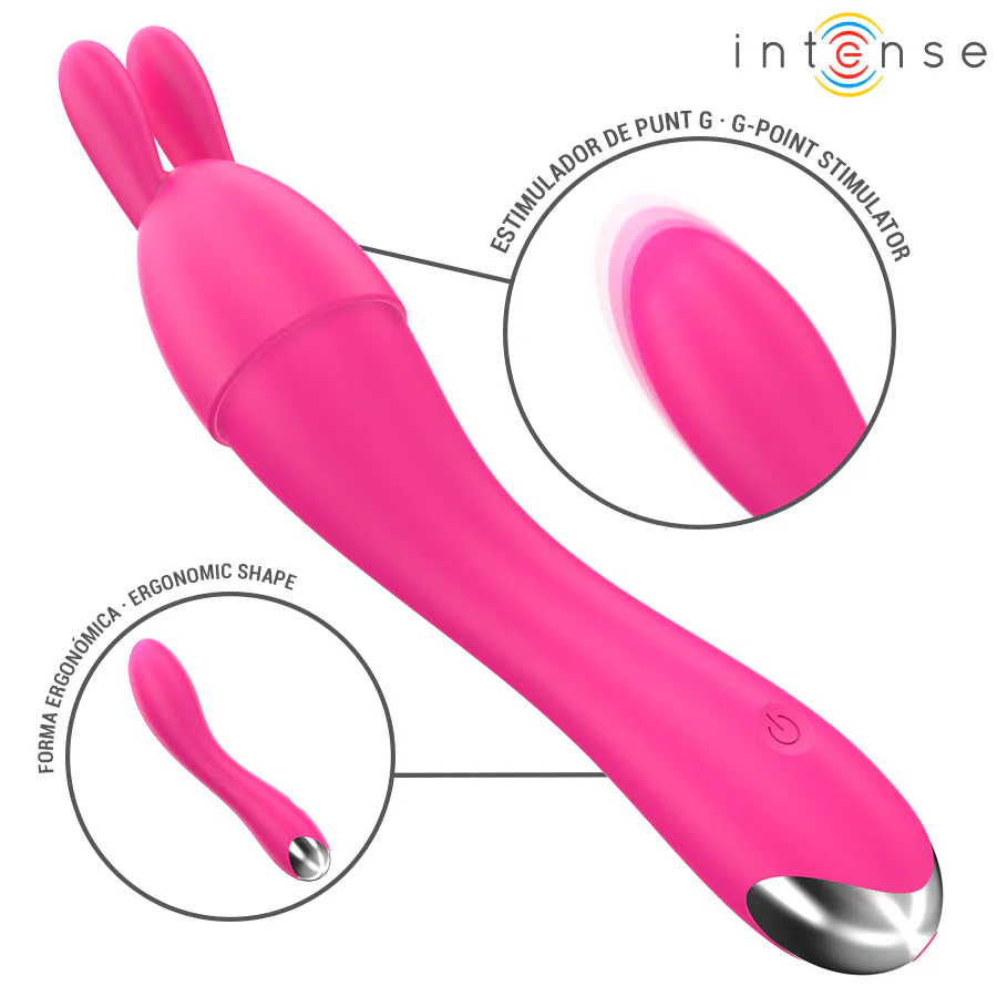 INTENSE - VIBRADOR CHER COM 20 PADRÕES E CABEÇAS INTERCAMBIÁVEIS - Image 4