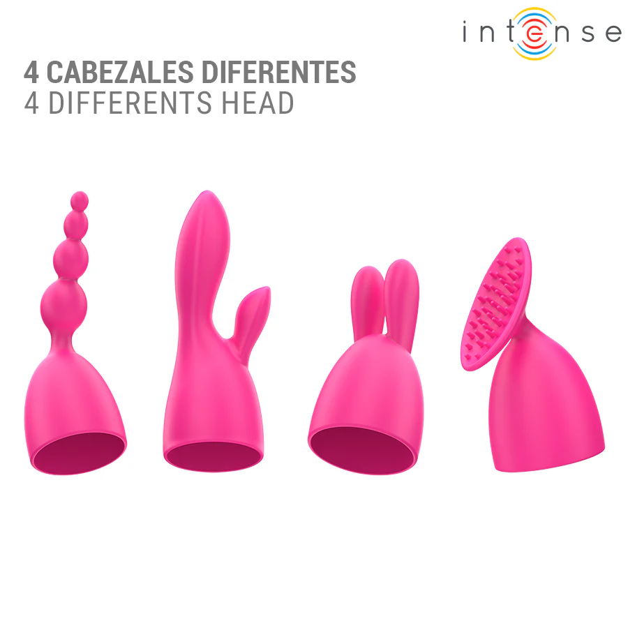 INTENSE - VIBRADOR CHER COM 20 PADRÕES E CABEÇAS INTERCAMBIÁVEIS - Image 6