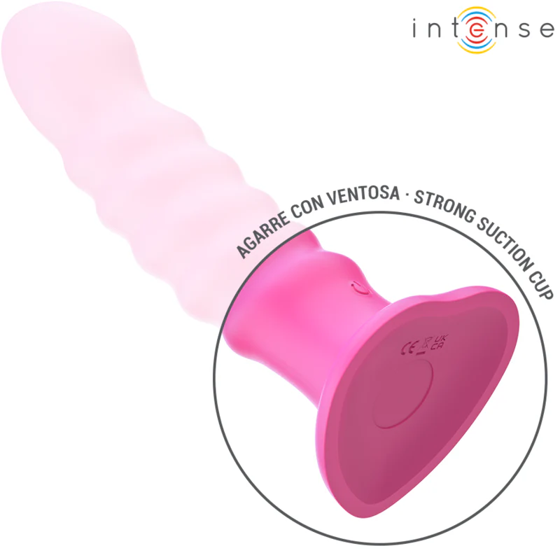 INTENSE - VIBRADOR CINDY TAMANHO L DESIGN ESPIRAL 10 VIBRAÇÕES ROSA CONTROLE REMOTO - Image 7