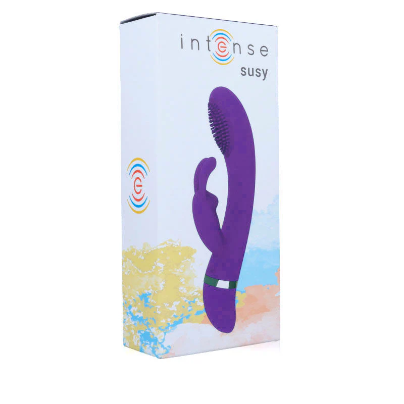 INTENSE - VIBRADOR OSCILANTE SUSY SILICON RABBIT LILAC - Image 6