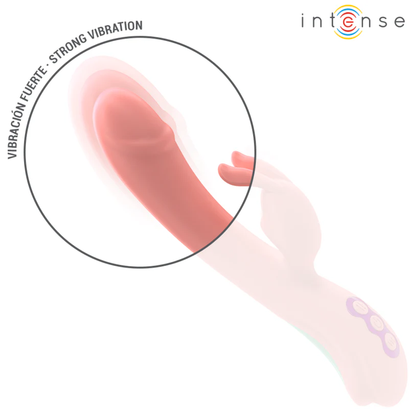 INTENSE - VIBRADOR RACHEL RABBIT 5 VIBRAÇÕES ROSA - Image 6