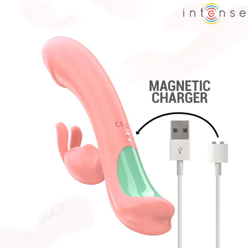 INTENSE - VIBRADOR RACHEL RABBIT 5 VIBRAÇÕES ROSA - Image 8