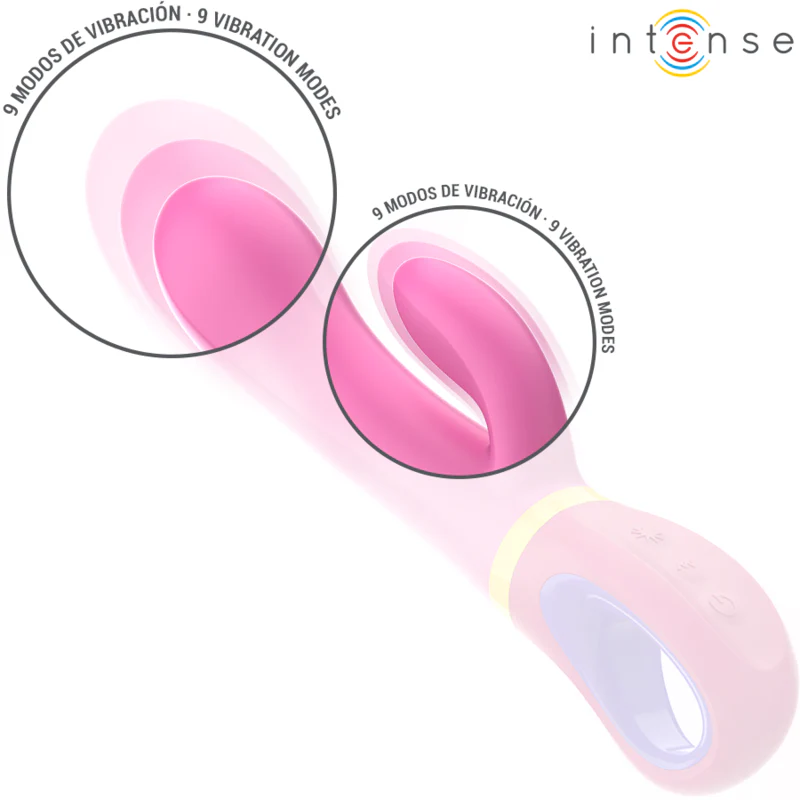 INTENSO - VIBRADOR DE COELHO ROSA DAPHNE - Image 3