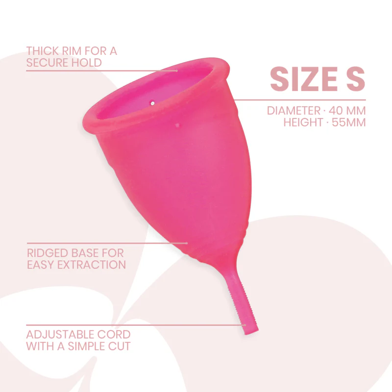 INTIMICHIC - COPO MENSTRUAL GRAU MÉDICO SILICONE - TAMANHO S - Image 3