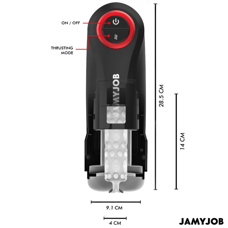JAMYJOB - MASTURBADOR AUTOMÁTICO DE VAGINA POR GRAVIDADE 5 MODOS DE SUCÇÃO - Image 3
