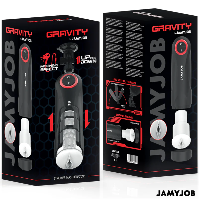 JAMYJOB - MASTURBADOR AUTOMÁTICO DE VAGINA POR GRAVIDADE 5 MODOS DE SUCÇÃO - Image 7