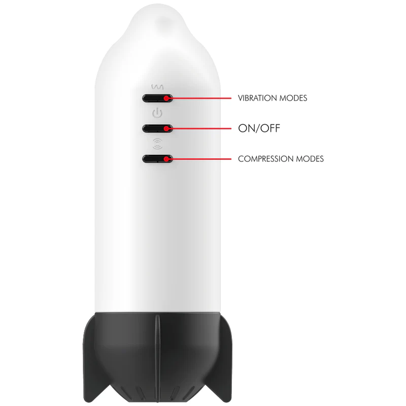 JAMYJOB - ROCKET MASTURBATOR TECNOLOGIA DE COMPRESSO SUAVE E VIBRAO - Image 9