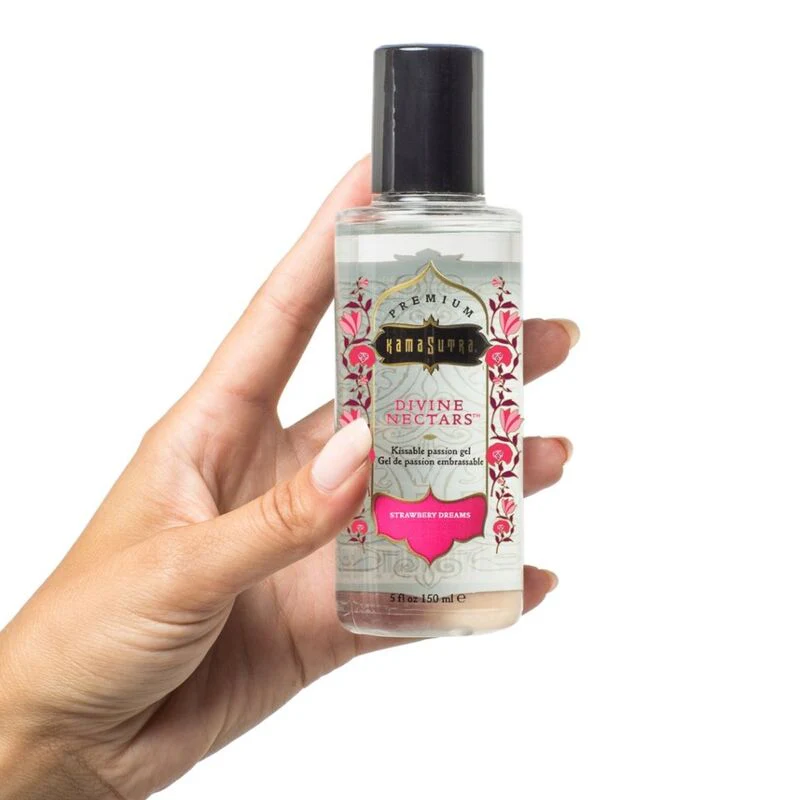 KAMASUTRA - LUBRIFICANTE DIVINE NECTARS MORANGO DREAM 150 ML - Image 2
