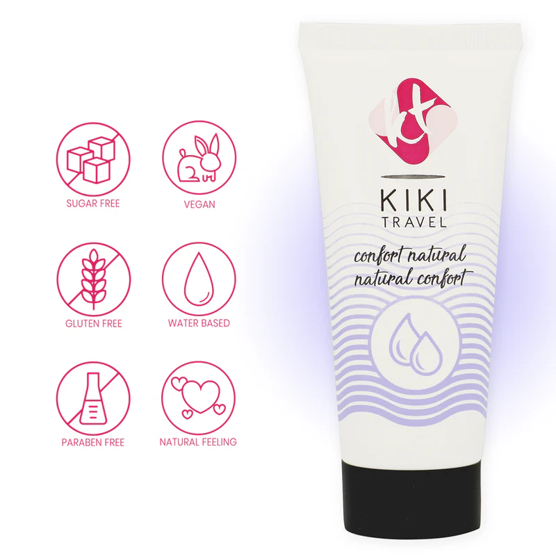 KIKÍ TRAVEL - CONFORT LUBRIFICANTE NATURAL 50 ML - Image 4