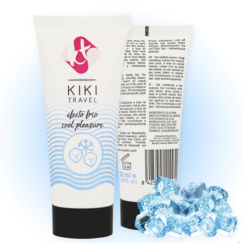 KIKÍ TRAVEL -  LUBRIFICANTE COM EFEITO DE REFRIGERAÇÃO 50 ML - Image 2