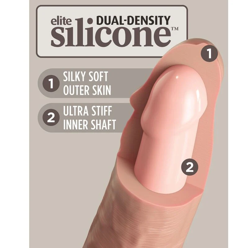 KING COCK - ELITE ARNÊS AJUSTVEL COM DILDO 15.2 CM PARA INICIANTES - Image 10