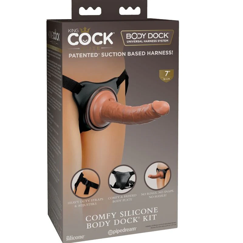 KING COCK - ELITE ARNÊS AJUSTVEL CONFORTVEL COM DILDO 17.8 CM - Image 11