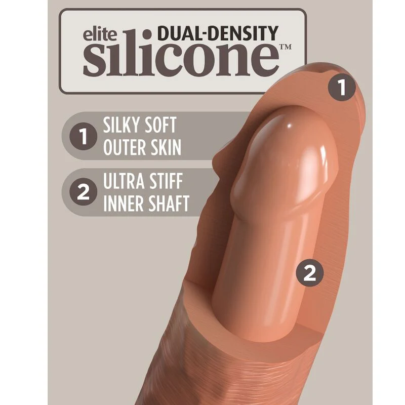KING COCK - ELITE ARNÊS AJUSTVEL CONFORTVEL COM DILDO 17.8 CM - Image 9
