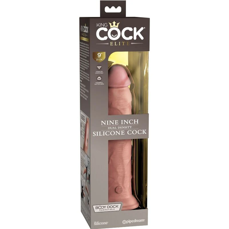 KING COCK - ELITE DILDO SILICONE REALISTA 23 CM - Image 5