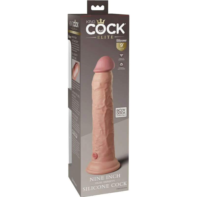KING COCK - ELITE DILDO SILICONE REALISTA 23 CM - Image 6