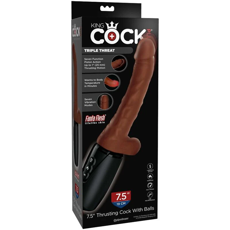KING COCK - PLUS TRIPLE THREAT TOM DE PELE CASTANHO - Image 9