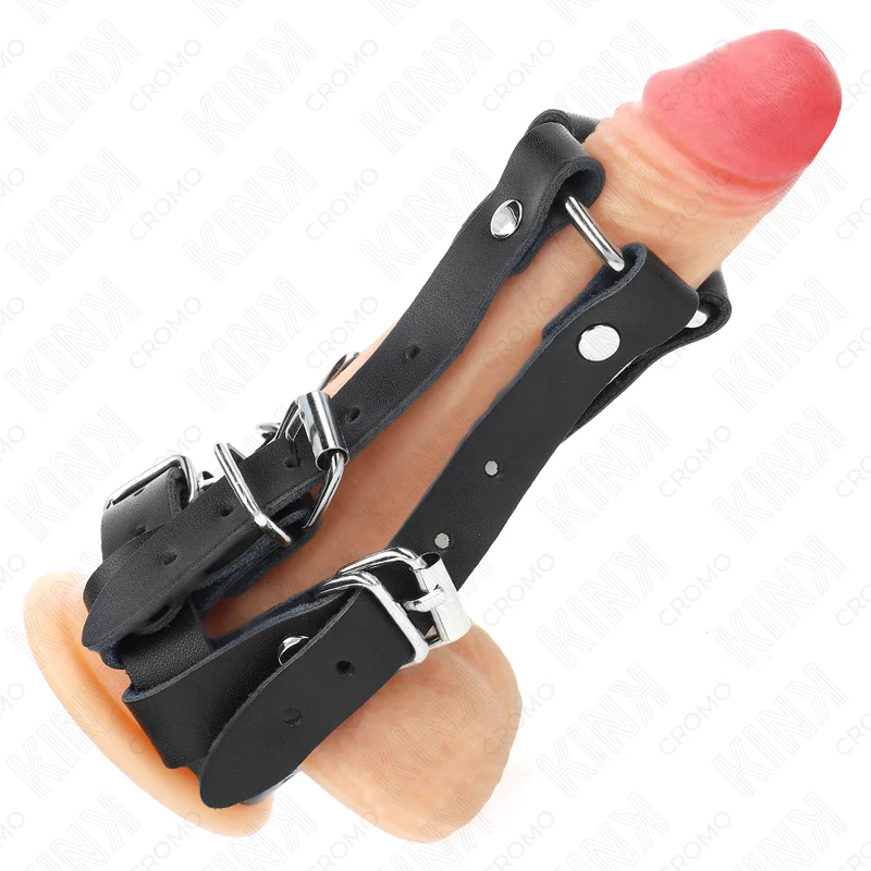 KINK - ANEL PARA PÊNIS COM VÁRIAS TIRAS AJUSTÁVEIS - Image 2