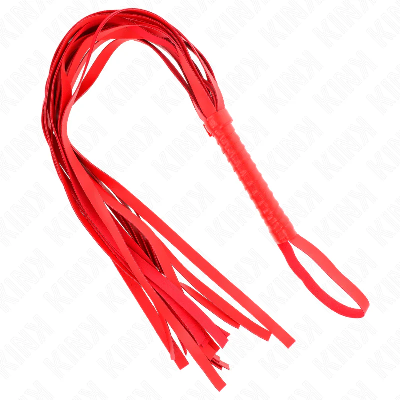 KINK - CHICOTE CABO CURTO VERMELHO 70 CM - Image 2