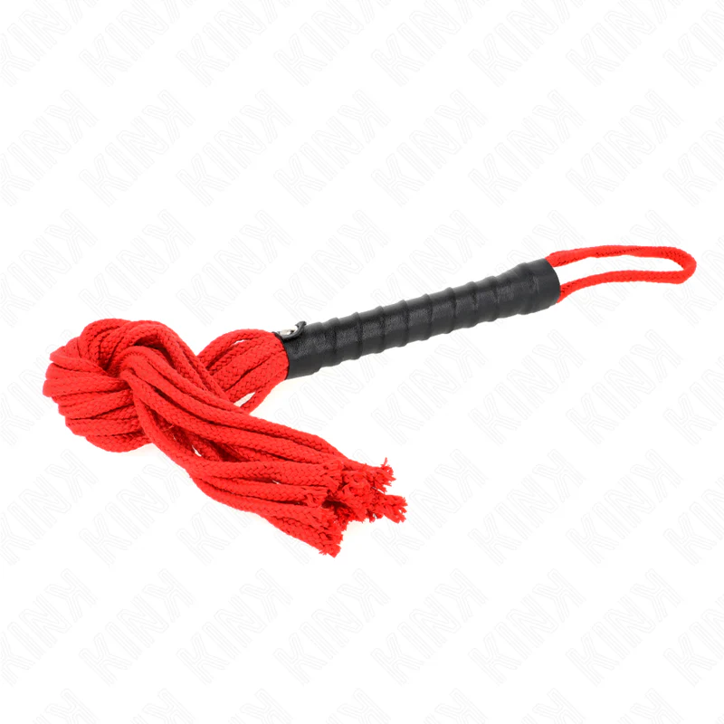 KINK - CHICOTE DE CORDA ROJO 56 CM - Image 2